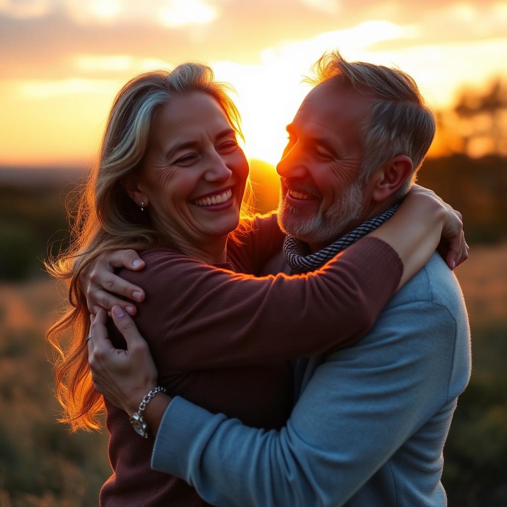 Happy couple after VigorTitan ME results
